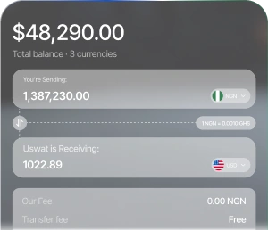 Invoice preview with Baswallet and Shopify, platform subscription and cross-border fee line items.